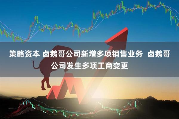 策略资本 卤鹅哥公司新增多项销售业务  卤鹅哥公司发生多项工商变更