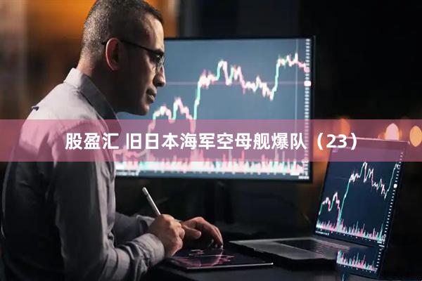 股盈汇 旧日本海军空母舰爆队（23）